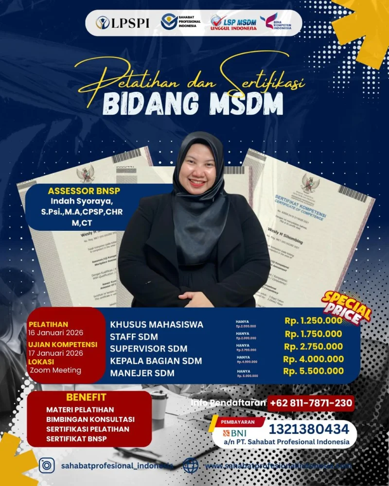 Manajemen Sumber Daya Manusia (Khusus Mahasiswa)